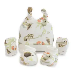Bubba Blue Bubba Blue Aussie Animals 3pcs Layette Set