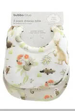 Bubba Blue Bubba Blue Aussie Animals 2pk Dribble Bibs