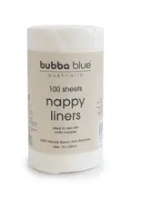 Bubba Blue Bubba Blue Bamboo White 100 sheets Bamboo Nappy Liners