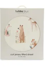 Bubba Blue Bubba Blue Enchanted Jersey Cot Fitted Sheet