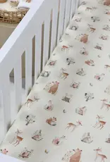 Bubba Blue Bubba Blue Enchanted Jersey Cot Fitted Sheet