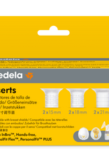 Medela Medela Inserts (2x21mm, 2x18mm, 2x15mm)