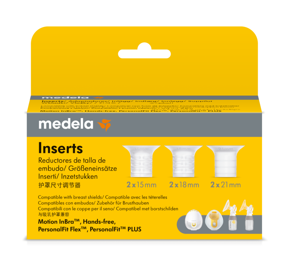 Medela Medela Inserts (2x21mm, 2x18mm, 2x15mm)