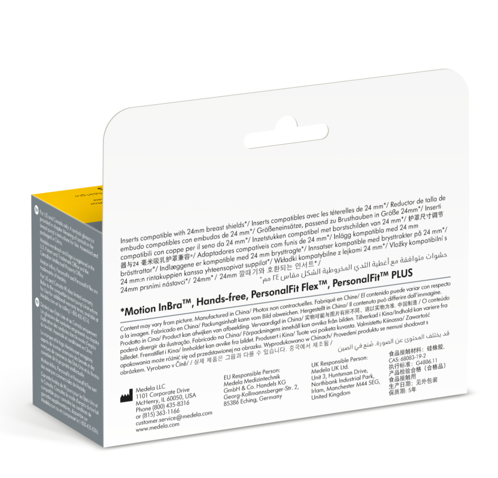 Medela Medela Inserts (2x21mm, 2x18mm, 2x15mm)