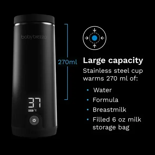 Baby Brezza Baby Brezza PerfectWarm Bottle Warmer - Black