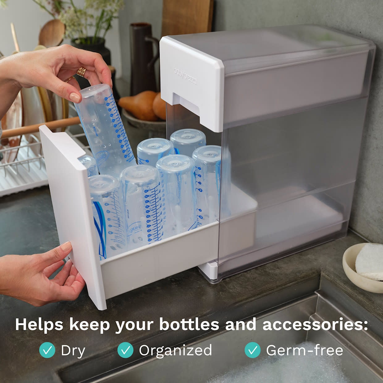 Baby Brezza Baby Brezza Covered Drying Rack