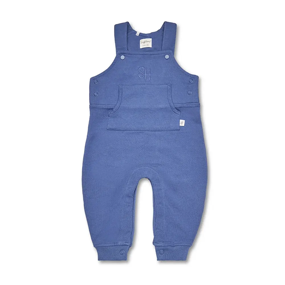 Snuggle Hunny Kids Snuggle Hunny Navy Organic Joey Overalls