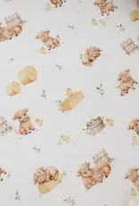 Snuggle Hunny Kids Snuggle Hunny Highland Cows Organic Fitted Cot Sheet