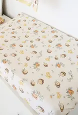 Snuggle Hunny Kids Snuggle Hunny Bumblebees Organic Bassinet Sheet / Change Pad Cover