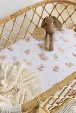 Snuggle Hunny Kids Snuggle Hunny Highland Cows Organic Bassinet Sheet / Change Pad Cover