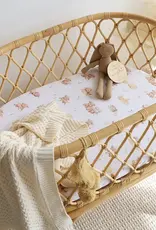 Snuggle Hunny Kids Snuggle Hunny Highland Cows Organic Bassinet Sheet / Change Pad Cover