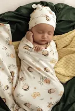 Snuggle Hunny Kids Snuggle Hunny Bumblebees Organic Jersey Wrap & Beanie Set