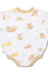 Snuggle Hunny Kids Snuggle Hunny Highland Cows Organic Oversized Romper