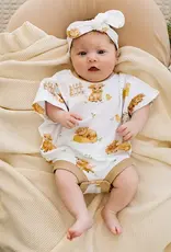 Snuggle Hunny Kids Snuggle Hunny Highland Cows Organic Oversized Romper