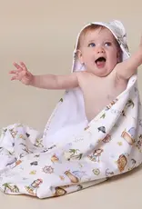 Snuggle Hunny Kids Snuggle Hunny Treasure Island Organic Hooded Baby Towel