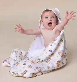 Snuggle Hunny Kids Snuggle Hunny Treasure Island Organic Hooded Baby Towel