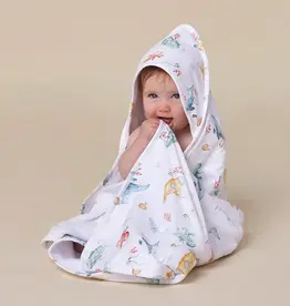 Snuggle Hunny Kids Snuggle Hunny Little Subs Organic Hooded Baby Towel