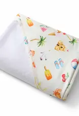 Snuggle Hunny Kids Snuggle Hunny Beach Fun Organic Hooded Baby Towel