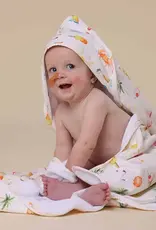 Snuggle Hunny Kids Snuggle Hunny Beach Fun Organic Hooded Baby Towel