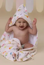 Snuggle Hunny Kids Snuggle Hunny Beach Fun Organic Hooded Baby Towel