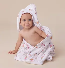 Snuggle Hunny Kids Snuggle Hunny Ice Creams Organic Hooded Baby Towel