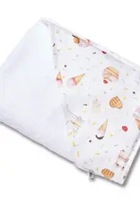 Snuggle Hunny Kids Snuggle Hunny Ice Creams Organic Hooded Baby Towel