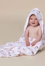 Snuggle Hunny Kids Snuggle Hunny Ice Creams Organic Hooded Baby Towel