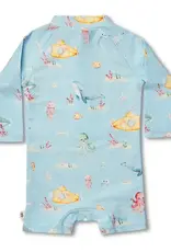 Snuggle Hunny Kids Snuggle Hunny Blue Little Subs Swim Shortie
