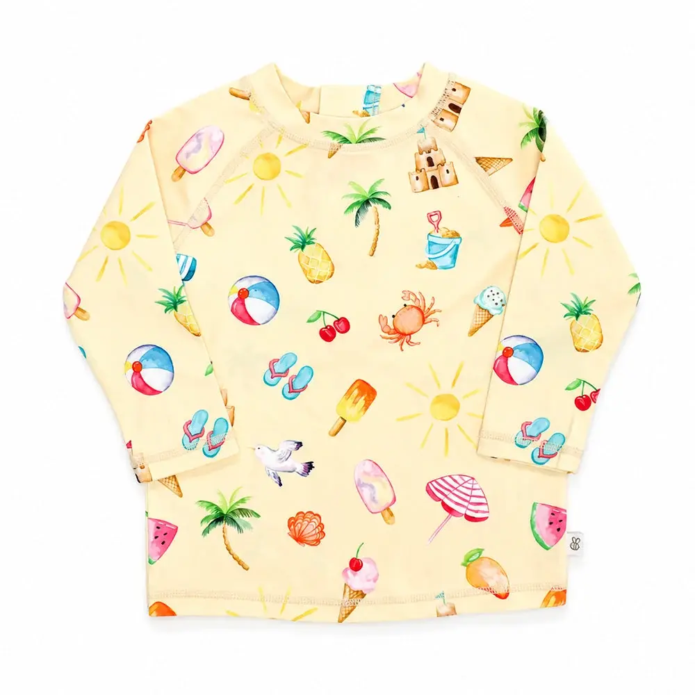 Snuggle Hunny Kids Snuggle Hunny Beach Fun Rashie Vest