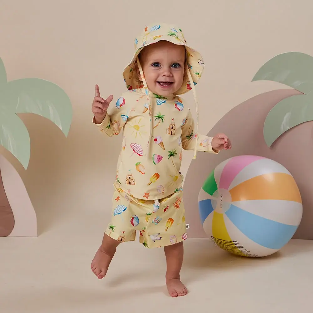 Snuggle Hunny Kids Snuggle Hunny Beach Fun Rashie Vest
