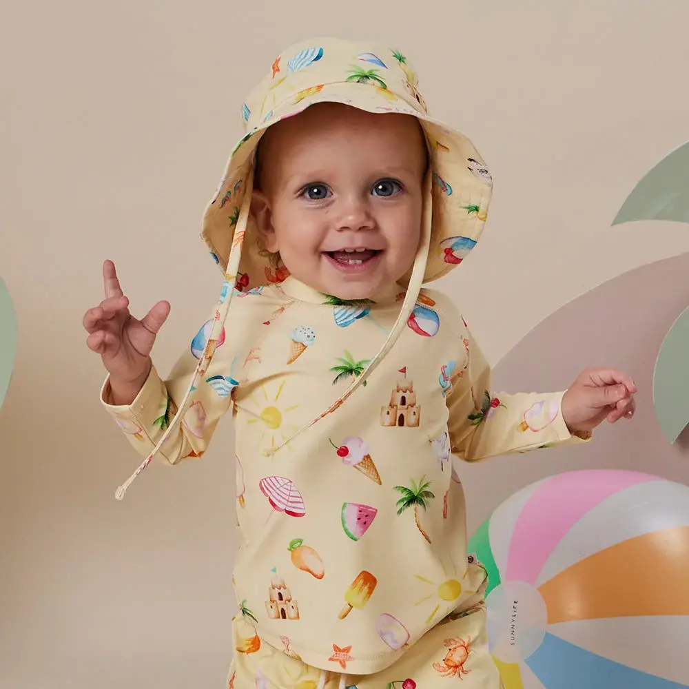 Snuggle Hunny Kids Snuggle Hunny Beach Fun Rashie Vest