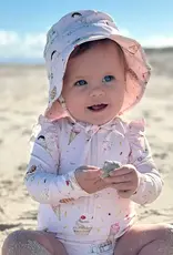 Snuggle Hunny Kids Snuggle Hunny Ice Creams Frill Swimsuit