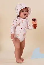 Snuggle Hunny Kids Snuggle Hunny Ice Creams Frill Swimsuit
