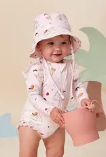 Snuggle Hunny Kids Snuggle Hunny Ice Creams Frill Swimsuit