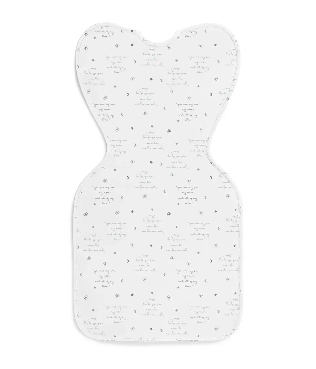 Love To Dream Love To Dream Cotton Swaddle UP Lite 0.2 Tog You Are My White
