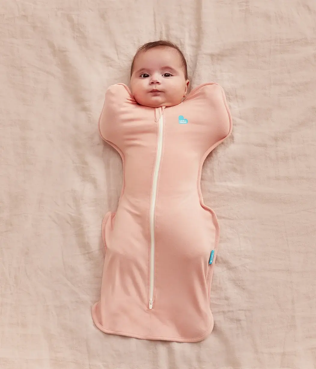 Love To Dream Love To Dream Swaddle Up™ Lite 0.2 TOG Blush