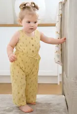 Lummi in Colour Lummi in Colour Organic Cotton Muslin Jumpsuit - Lemons
