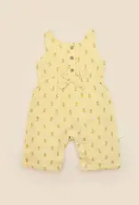 Lummi in Colour Lummi in Colour Organic Cotton Muslin Jumpsuit - Lemons