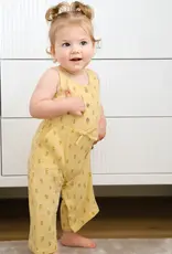 Lummi in Colour Lummi in Colour Organic Cotton Muslin Jumpsuit - Lemons