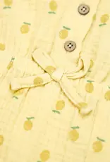 Lummi in Colour Lummi in Colour Organic Cotton Muslin Jumpsuit - Lemons