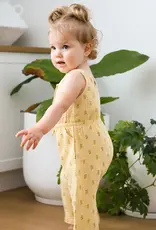Lummi in Colour Lummi in Colour Organic Cotton Muslin Jumpsuit - Lemons