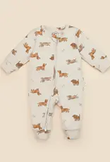 Lummi in Colour Lummi in Colour Organic Cotton Growsuit - Dachshund Dog
