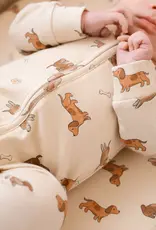 Lummi in Colour Lummi in Colour Organic Cotton Growsuit - Dachshund Dog