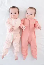 Lummi in Colour Lummi in Colour Organic Cotton Organic Cotton Waffle Growsuit - Blush Pink