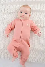 Lummi in Colour Lummi in Colour Organic Cotton Organic Cotton Waffle Growsuit - Blush Pink