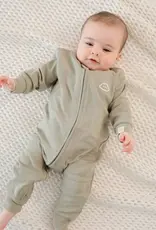 Lummi in Colour Lummi in Colour Organic Cotton Organic Cotton Waffle Growsuit - Sage Green