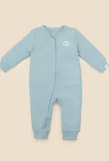 Lummi in Colour Lummi in Colour Organic Cotton Organic Cotton Waffle Growsuit - Dusk Blue