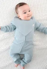 Lummi in Colour Lummi in Colour Organic Cotton Organic Cotton Waffle Growsuit - Dusk Blue
