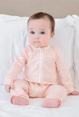 Lummi in Colour Lummi in Colour Organic Cotton Growsuit - Pink Stripes