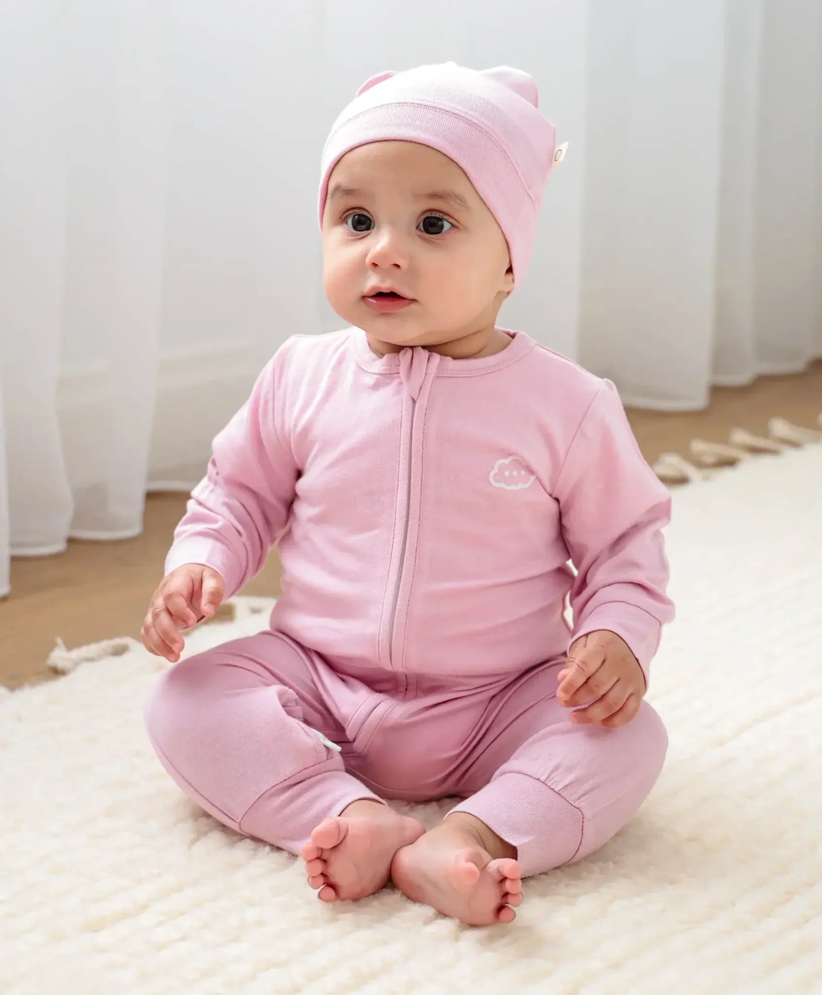 Lummi in Colour Lummi in Colour Bamboo Growsuit - Lavender